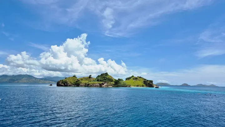Island views in Komodo National Park